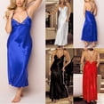thumbnail image 4 of WTXUE Intimates | Nightshirts & Gowns Valentines Day Lingerie Underwear Satin Women Lace Sleepskirt Lingerie Gown Lace Long | 1 Piece White XL, 4 of 6