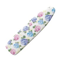 HELLHERO Hydrangea Ironing Board Cover, 15x54 Inch Ironing Board Cover Protector Standard Size, Heat-Resistant Iron Board Cover, Easy Installation