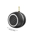thumbnail image 2 of Mini Portable Speaker, 3W Mobile Phone Speaker with Clear Bass, 3.5mm AUX Interface, Plug and Play for , Smartphone, , Computer,white, 2 of 4