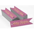 thumbnail image 2 of Inkdotpot Merry Christmas Bottle Tag Real Gold Foil Favor Hang Tags Pack Of 50, 2 of 6