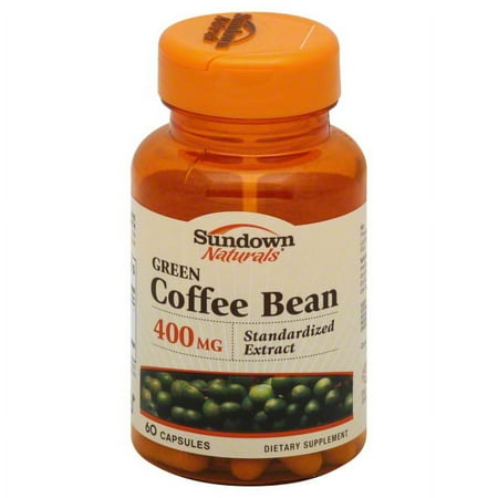 Sundown Naturals Green Coffee Bean 400 mg Capsules 60 ea