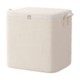 thumbnail image 2 of Large Capacity Storage Container, Folding Clothes Storage Bag, Portable Wardrobe Fabric Storage Bins, Closet Organizer for Shelves with Handles and Zipper,1PCS, 2 of 6