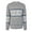 Grey, variant on Yuanlong Womens Sweaters Christmas Snowflake Print Semi Turtleneck Fuzzy Knit Sweater Holiday Wear Thermal Pullover Tops