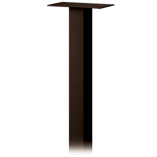 Standard Pedestal - In-Ground Mounted - for Designer Roadside Mailbox - Bronze