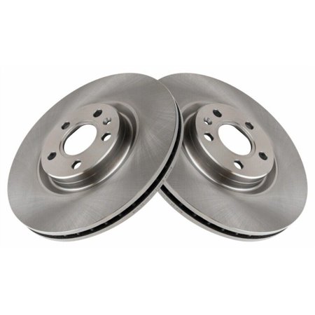 Front Disc Brake Rotor LH Kit Pair Set of 2 For 2017-2020 Volvo