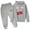 1-Grey1347, variant on Tiijoy Girls 2 Piece Casual Sports Cherry Bow Print Hoodie Sweatpants Outfits, Sizes 3-14
