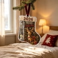thumbnail image 6 of Clearance! Christmas Reindeer Cash Gift Holder Ornament, 2026 Acrylic Stocking Money Holder, Indoor Outdoor Home Decor, Christmas Decorations for Xmas Tree Holiday Gifting, 6 of 7