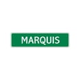 thumbnail image 1 of Marquis Boys Children Name Letter Printed Wall Plaque Decoration Label Indoor Outdoor Unique Novelty Aluminum Metal Sign 4"x13.5", 1 of 1