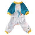 thumbnail image 3 of MarinaVida 100% Cotton Soft Dog Pajamas Cute Breathable Pet Clothes Stretchy Puppy Onesie Doggie PJS, 3 of 7
