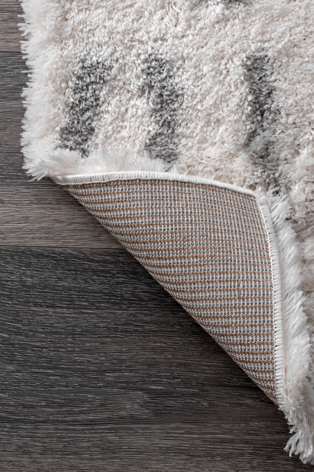 nuLOOM Renata Moroccan Shag Area Rug, 8' x 10', Gray