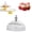 A, variant on Clear PP Round Cake Dome Cover, Transparent Dustproof Food Display Lid for Desserts Pastries Wedding Party Home Decor