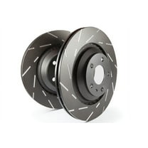 EBC Brakes USR Fine Slotted Rotors (Pair) Fits select: 2007-2013 TOYOTA CAMRY, 2007-2012 LEXUS ES