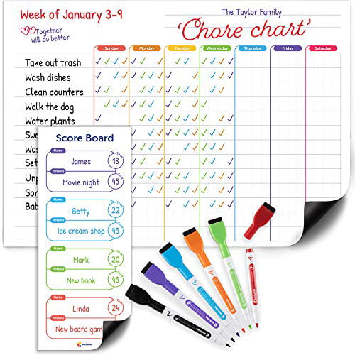 Magnetic Behavior Chart Teacher Parent Planning Reward Chore Board 1 Kid System 