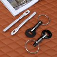 thumbnail image 3 of Kit de bloqueo del capó del pasador del capó del montaje de la aleación de aluminio universal de los coches (negro) JShteea Accesorios para autos y motos, 3 of 9