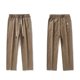thumbnail image 4 of Pantalones largos para hombre, estilo casual, con cintura elástica y bolsillos, a la moda para exteriores, 4 of 6