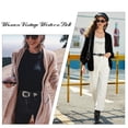 thumbnail image 2 of Cinturón vaquero WHIPPY de diseño vintage para mujer (negro), 2 of 6