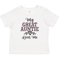 thumbnail image 3 of Inktastic My Great Auntie Loves Me Girls Hearts Girls Baby T-Shirt, 3 of 5