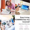thumbnail image 4 of Tianyeda for Samsung Galaxy S25 Case Wallet Card Holder Zipper Leather Flip Cover Crossbody Wrist Strap with Stand A2, 4 of 5