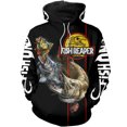 thumbnail image 4 of Nuevas y divertidas sudaderas con capucha con estampado 3D de camuflaje para pesca de lubina y marlín, ropa de calle de moda Harajuku para hombres y mujeres, 4 of 4