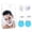 A, variant on Large Fogless Shower Mirror - Anti-Fog Makeup & Shaving Mirror with 1 Adhesive Hook, Easy Installation, Portable Travel-Friendly Design, Perfect for Bathroom and Shower Grooming, C Makeup Organizers