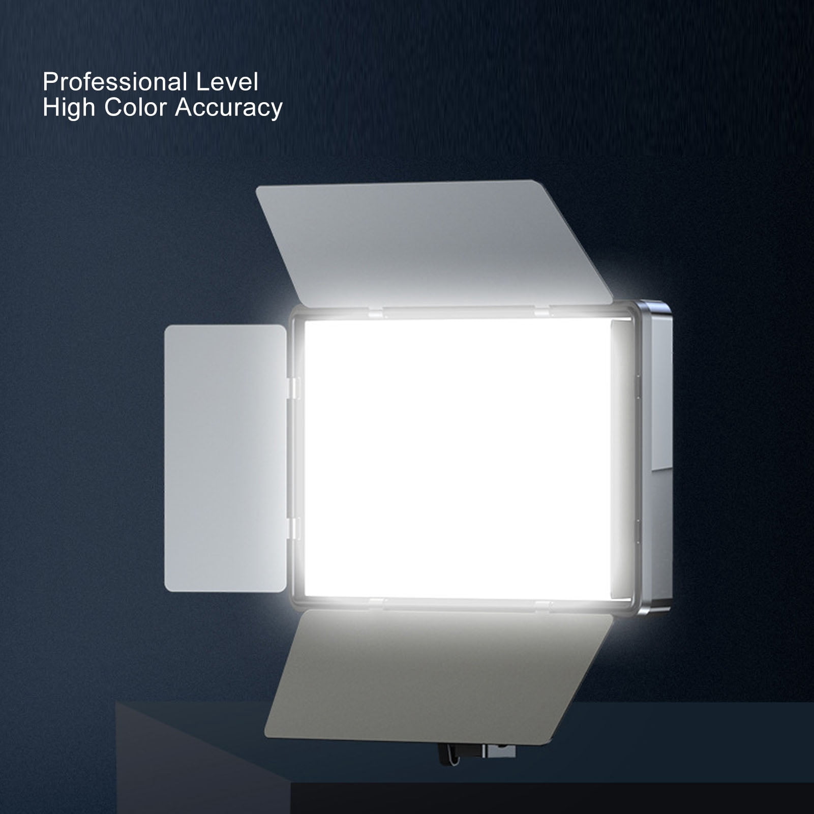 BIMZUC 40W LED Video Light Panel, Professional Photography Studio Lighting 3200-6500K Dimmable Ultra-Thin LED Fill Light for Live Streaming, YouTube, TikTok (14.17 x 11.02 inches / 36 x 28 cm)