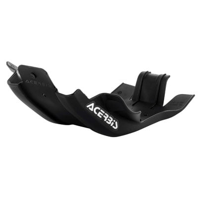 Acerbis Plastic MC Skid Plate Black for Husqvarna FX 350 (Best Dirt Bike Skid Plate)