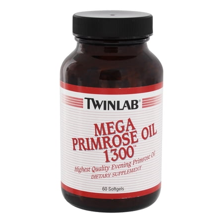 Twinlab - Primrose Oil Mega 1300 mg. - 60 Softgels