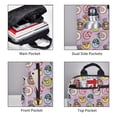 thumbnail image 4 of Naloa Cartoon Donuts Print Lightweight DayBackpack Suitable for school, work, shopping, travel, etc., 4 of 5
