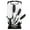 White & Black, variant on New England Cutlery 84061 Ceramic Knife Set, White & Black - 6 Piece