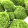 thumbnail image 4 of Juego de decoración de bolas de musgo verde, 30 piezas, 3 tamaños para arreglos florales, jardines de hadas y terrarios: elementos esenciales para manualidades inspirados en la naturaleza, 4 of 8