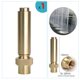 thumbnail image 1 of 1PC Durable Brass Fountain Nozzles Sprinklers Garden Pond Rotating Copper Nozzles Head for Outdoor Park Water Ornaments He Qiyong unisex, 1 of 2