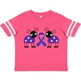 thumbnail image 3 of Inktastic Purple Awareness Ribbon Alzheimers Lupus Boys or Girls Toddler T-Shirt, 3 of 5