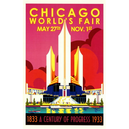 Chicago World's Fair Masterprint - 11x17