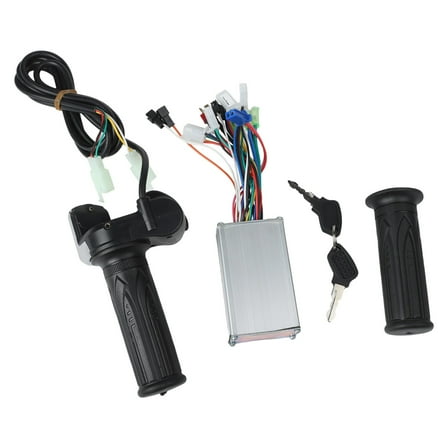 qiya Ebike Brushless Motor Controller LCD Display Throttle Handlebar 24V/36V/48V 250W