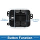 thumbnail image 3 of Interruptor de ventana eléctrica del lado del conductor delantero izquierdo Unique Bargains para Jeep Liberty 05-07 No.56054002AA, 3 of 7