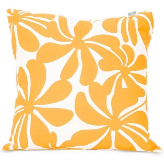 Majestic Home Yellow Plantation Extra Large Pillow