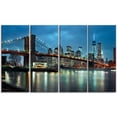thumbnail image 2 of Design Art - Brooklyn Bridge and Skyscrapers, 2 of 3