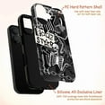 thumbnail image 4 of Retro Rock Star Aesthetic Phone Case, Music Collage Phone Cover with Guitar, Vinyl, and Cassette Design for iPhone 17 16 15 14 13 12 11 Pro Max Plus Mini, 4 of 6