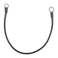 thumbnail image 1 of Cable de inversor de batería de 30 cm 12 AWG 3/8" 5/16" Cable de batería de cobre estañado negro OT Tipo 1 Pc, 1 of 1