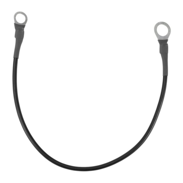 Cable de inversor de batería de 30 cm 12 AWG 3/8" 5/16" Cable de batería de cobre estañado negro OT Tipo 1 Pc