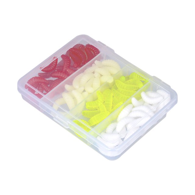 Advancent Señuelos de pesca artificiales duraderos y realistas de 50 piezas con artesanía exquisita Pescar