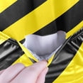 thumbnail image 5 of joogoo Yellow Stripes Pattern Men's Cycling Jerseys Mountain Bike Short Sleeve Tops XL, 5 of 7