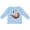 AE-Light Blue, variant on Inktastic Cute Otter and Beachball Boys or Girls Long Sleeve Toddler T-Shirt