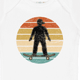 thumbnail image 4 of Inktastic Skateboarding Retro Sunset Skateboarder Boys Baby Bodysuit, 4 of 5