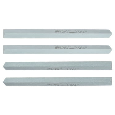 4pcs Knife Sharpening Stone Set 180/400 Grit Cylinder Knife Sharpening Stone