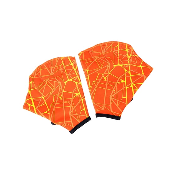 Water Workout Webbed Gloves Swimming Gloves Adjustable for Easy Wear and Resistance in Pool Adult Unisex Swimming Gear