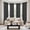Dark Grey, variant on Blackout Curtains 4 Panels Sets Black 63 Inch Length, Top and Bottom Rod Pocket Room Darkening Curtains for Bedroom Windows, 4 Pack Solid Thermal Insulated Light Blocking Curtain Drapes