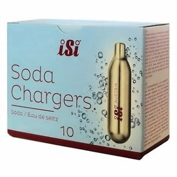 Isi North America Isi 100 Chargeurs de Soda Or