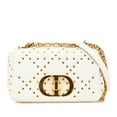 thumbnail image 1 of Pre-Owned Christian Dior Caro Lucky Star Chain Shoulder Bag White Calfskin Women's (Good), 1 of 12