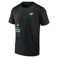 thumbnail image 2 of Men's Fanatics Black Dallas Stars Represent T-Shirt, 2 of 3